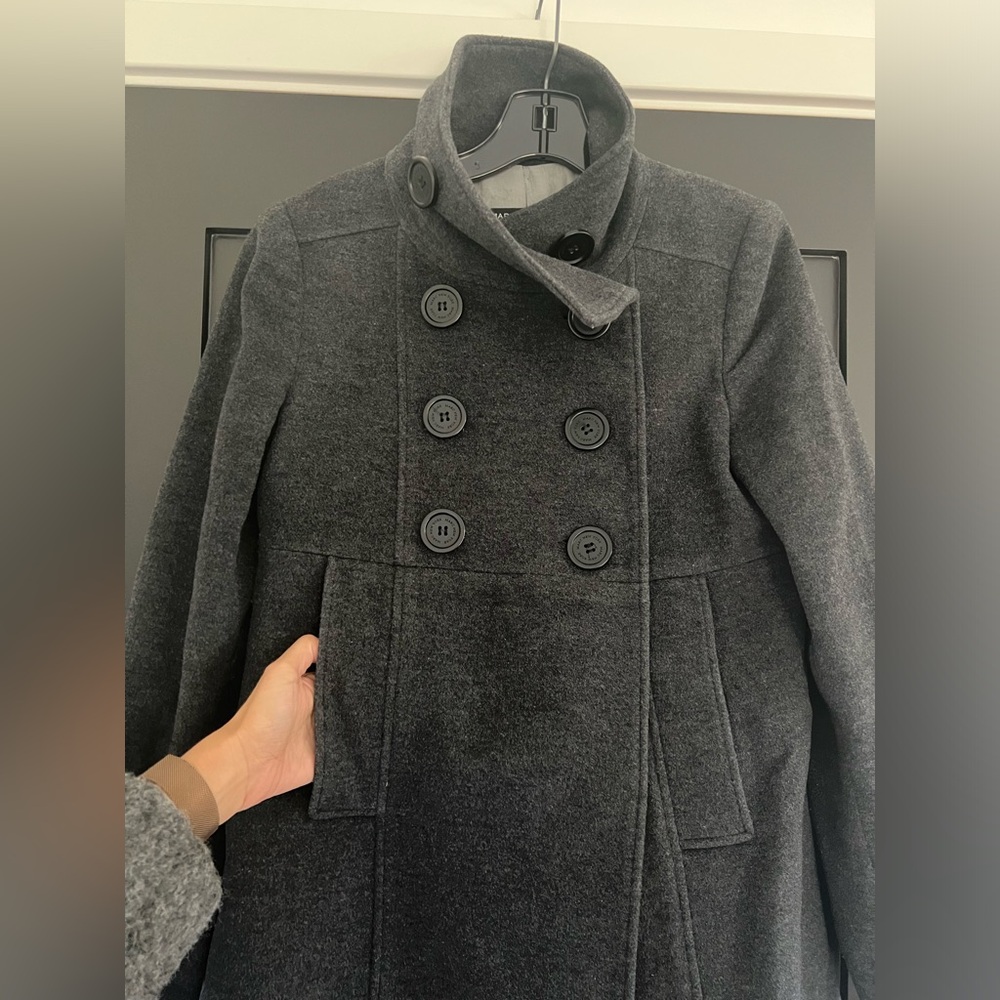 Marc New York Wool Cashmere Peacoat - Picture 5 of 9